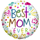 PR Best Mom Handmade Holographic