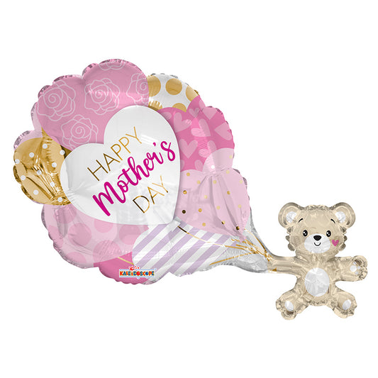 Oso PR Hmd con corazones