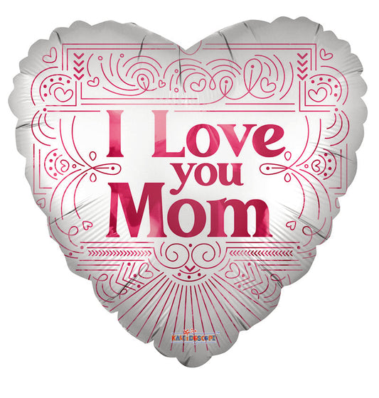 Love You Mom Ornaments Mt