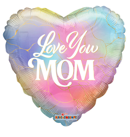 Love You Mom Multicolor