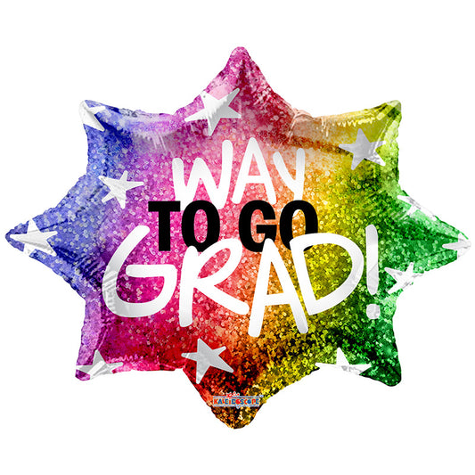 PR Way To Go Grad Holographic