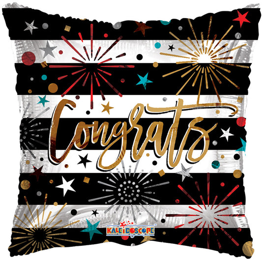 PR Congrats Black And White