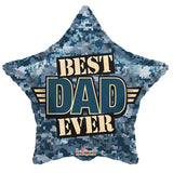 Best Dad Camo Star