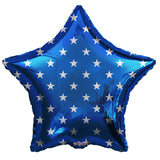 Deco Stars On Blue
