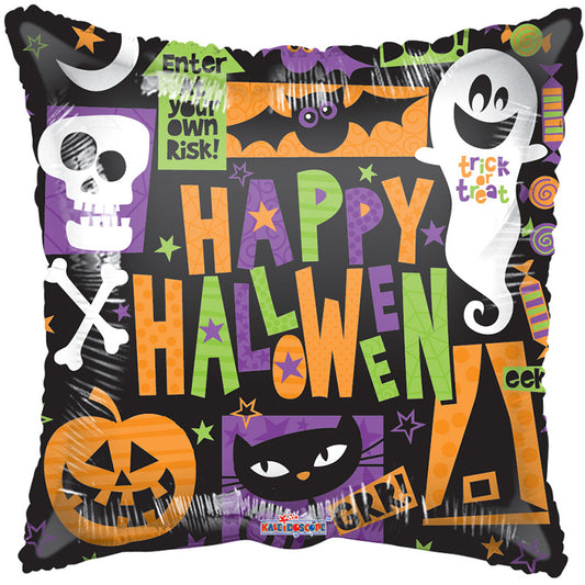 Motivos de Halloween de relaciones públicas