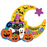 PR Gato y Luna de Halloween GB