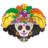 Catrina de relaciones públicas con sombrero