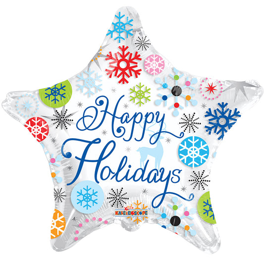 PR Holidays Snowflakes Clear View