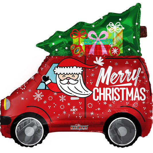 PR Santa With Christmas Tree Mt